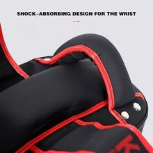 GINGPAI Professional Muay Thai Kick Pad, MMA Sparring Taekwondo Leg Target, Boxing Punching Bag Training Equipment, Curved Kick Shield - Multicolor - View 9