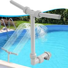 1 件装游泳池喷泉泵 - 地上/地下双喷泉泵，高压瀑布和游泳池喷泉，地下泳池配件和地上泳池配件 - 彩色 - 查看 2