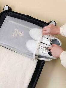 旅行鞋袋，便携式鞋袋，鞋子收纳袋，防水，大容量，鞋子整理器，运动手提袋。 - 彩色 - 查看 10