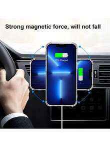 12个磁性金属指环贴纸，专为无线充电器设计，兼容苹果11至17 Pro Max系列，手机磁性指环 - 彩色 - 查看 8