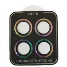 1pc Multi-Color Lens Protector For Xiaomi Redmi Note 15/15Pro/15Pro+, Device Protection, Fashionable Design, Precise Fit, Durable Glass, High-Quality Lens Protector, Smartphone Lens Protector, Tempered Glass Lens Protector, Smartphone Accessories, Phone Care Kit - Multicolor - View 12