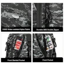 Fishing Bag - 雙肩黑色迷彩 - 查看 5