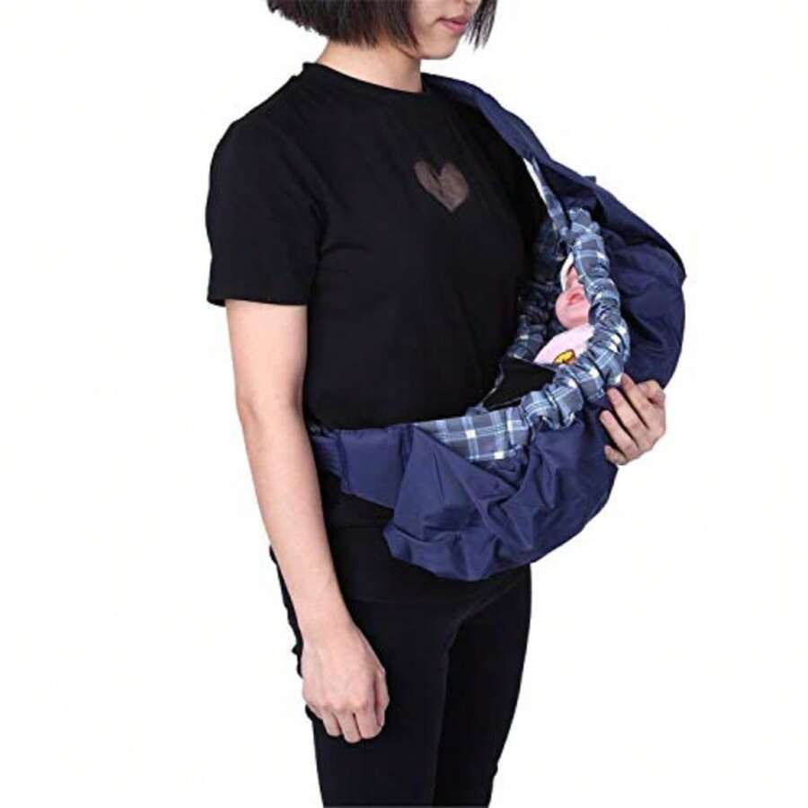 JCH-PortabebéS Con Correa De Anillo Cabestrillo De Portabeb De Correa Ajustable Para ReciéN Nacido Del Abrigo Del Portador Llevar El Beb EconóMico - 3 - Ver 1
