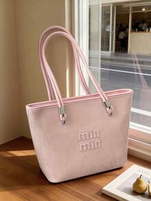 Dedoo 高品质女士大容量2026新款小众设计斜挎包女士便携式水桶包单肩包手提包 - 粉色 - 查看 7