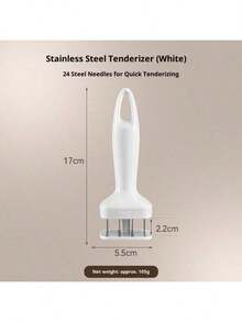 Steak Tenderizer, Household Stainless Steel Meat Tenderizer, Meat Pounder, Kitchen Tool, Meat Tenderizer Needle, Meat Hammer. - Multicolor - View 5