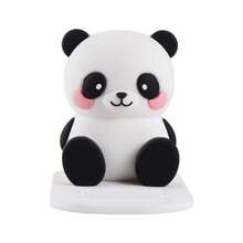 1 Stück kreative süße Handyhalterung, pandaförmiger Handyhalter, Fußballtor Design Cartoon einfache Tablet Tisch Dekoration, Freihändig für Schlafzimmer, Küche, Videoansehen - Verschiedenfarbig - Übersicht 13