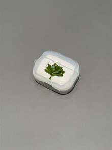 Creative & Minimalist Grapefruit Leaf Earphone Protective Case, Suitable Compatible With Apple 1/2/3/4/Pro/Pro2(Nd)/Pro(3rd) - Clear - View 4