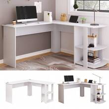 Home Office Desks - White - View 6