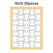 Personalized Wooden Puzzle, Personalized Photo Portrait Puzzle, Birthday Gift, Customized Puzzle Souvenir For Special Occasions, Couple Portrait Puzzle, Travel Photo Puzzle, Anniversary Custom Photo Puzzle, Graduation Class Photo Puzzle, Family Gathering Custom Puzzle, Holiday Custom Puzzle Gift, Wooden Creative DIY Gift, Couple, Parent-Child, Family Memorial Birthday Gift, Room Decor - Black - View 16