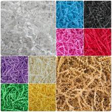 Caleihd Crinkle Cut Paper Grass Cushion Paper Streamer For Christmas Wedding Birthday Bridesmaid Engagement Craft Gift Boxes Bags Filler Decoration 4.5oz Yellow - Yellow - 查看 6
