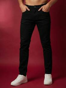 Kit Of 3 Men's Jeans With Lycra – Basic, Comfortable And With A Perfect Fit | Premium Stretch Fabric | Ideal For Everyday Wear - preto+azul+cralo - 查看 5