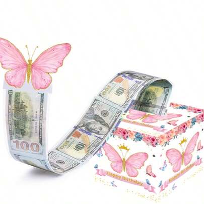 生日现金惊喜礼盒、派对装饰用品、其他礼品包装