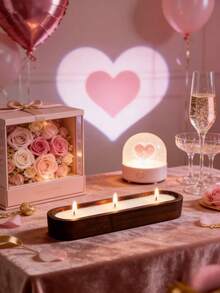 Este nuevo candelabro de madera con forma de barco es de gran tamaño y lujoso, lo que lo convierte en una opción ideal para crear una atmósfera de vacaciones en fiestas. Este candelabro de madera con aroma no solo es una elección perfecta para la iluminación y decoración del hogar, sino que también es especialmente adecuado para hogares, hoteles, el Ramadán, el Día de San Valentín, Pascua, fiestas, el Día de la Madre, cumpleaños, reuniones y otras ocasiones. También es un gran regalo para familiares y amigos. - Multicolor - Ver 5