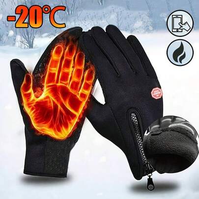 Unisex Autumn And Winter Cycling Gloves, Suitable For Finger Protection, Warmth, Cycling Accessories, Compatible With Touch Screen, Halloween Gifts, Christmas Gifts, Cycling Gloves
