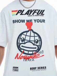 TU B. Duck T-Shirt - White - View 9