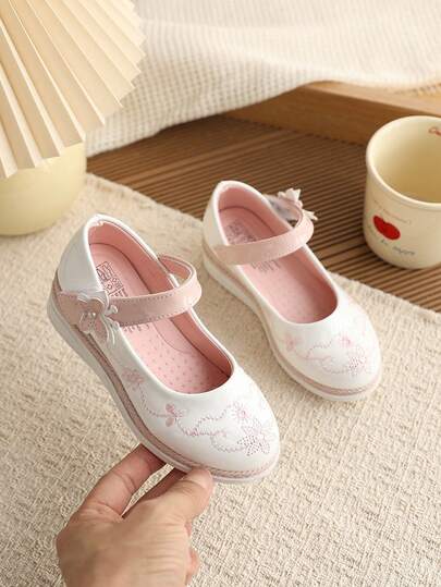 1 par de bailarinas versátiles de uso diario para niñas, tallas pequeña/mediana/grande, bailarinas casuales para niñas apropiadas para la escuela y el baile