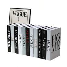 1pc/2pcs/3pcs Foldable Decorative Fake Books, Modern Minimalist Decor Books, Home & Office Bookshelf Decor, Designer Inspiration Photography Props, Decorative Simulation Books, Suitable For Home, Office, Hotel, Cafe, Store, Live Streaming Bookshelf, Handmade Accessories Display Rack, TV Cabinet, Desk, Cabinet - One Size - View 7