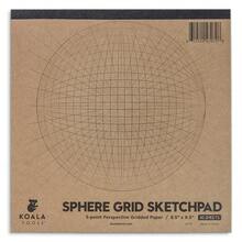 Kooalaa Tools | Drawing Perspective (1 And 2-Point) Large Sketch Pad (5 Point) - 5Point - View 1
