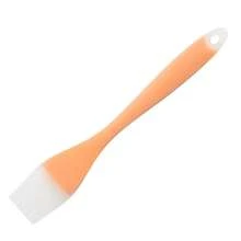 1pc Silicone Basting Brush, All-In-One Basting Brush With Bent Handle, Semi-Transparent For Barbecue, Sauce, Baking, Cake, Bread, Butter