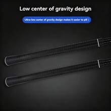 Peter Allis XC-3 Iron, Men's Professional Carbon Shaft Single Club, Silver Cavity Back Design, Stable Trajectory - Silver - View 6