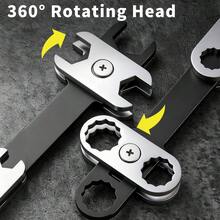 8合1扳手工具套装，汽车维修用组合扳手 - 彩色 - 查看 3