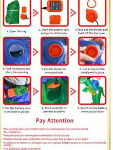 Valentine's Day Getaway! Couple's Pink Flamingo Inflatable Costume, Vibrant Contrast Fabric For Pool Party PDA