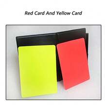 CYPNVGEBY - Tarjeta de Advertencia para árbitro de fútbol Color Rojo y Amarillo Accesorios De Fútbol Tarjetas De Arbitro Futbol Tarjetas ArbitroFashion - 219613864 - Ver 5
