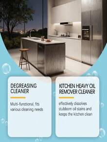 Multi-Purpose Degreasing Cleaning Spray, Effective For Removing Stubborn Grease Stains On Kitchen Stove, Oven, And Other Surfaces, Keeps The Kitchen Clean - 彩色 - 查看 5