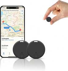 Mini GPS Tracker, 1 Count Car GPS Tracker With Weatherproof Magnetic Case, Batteries Powered Hidden Car Tracking Device - màu đen - Xem 2