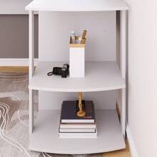 Home Office Desks - White - View 5