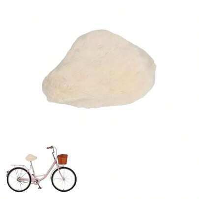 1 st cykelsadelskydd, tjockt och varmt, passar flera cykelmodeller, vindtätt och köldtåligt för att förbättra cykelupplevelsen