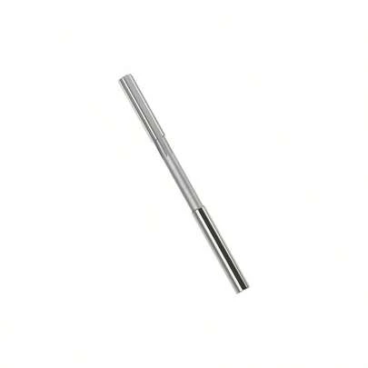 Chucking Reamer 9.5mm, H7 HSS Cobalt M35 Lathe Reamer Metric, 6 Straight Flutes, Round Straight Shank Milling Cutting, Stainless Steel Alloy Copper Metal