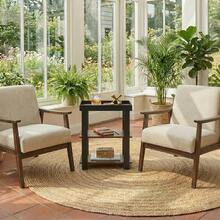 Narrow Side Table, 3 - Tier Side Table, Rustic Farmhouse Narrow End Table With Storage, Slim Table Nightstand Small Spaces, Bedroom Or Living Room Rustic Brown - Rustic Brown - View 4