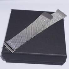 1pc Stainless Steel Milan Mesh Magnetic Watch Band Strap Compatible With Huawei Watch Fit 4/Fit 4 Pro/Fit 3, Convenient, Versatile Style Suitable For Men And Women, Everyday And Business Wear