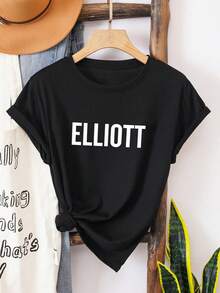 ELLIOTT T Shirt (1) - Black 5 - View 2