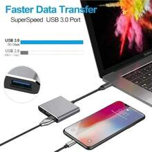 11 In 1 Usb Hub USB C To HDMI-Compatible Splitter HUB Type-C To HDMI-Compatible USB3.0 Docking Station For Macbook Air Converter - 3in1 gold - 查看 6