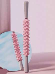 Deep Tissue Massage Extra Long Spiked Roller Leg Massager, Muscle Relaxation Body Roller - Multicolor - View 8