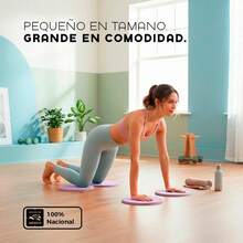 MUUK FITNESS Tapete de Yoga Foamy Antideslizante 150 x 59 cm | Esterilla Ligera de 8 mm con Correa de Transporte| Almohadilla para Rodillas y Codos | Material EVA Resistente, Ligero y Cómodo | Ideal para Ejercicio en Casa, Gimnasio, Parque, Viajes, Meditación y Estiramientos - Almohadilla Lila Pastel 1 Pieza - Ver 6