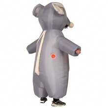 Unique Valentine's Day Confession! Couple Funny Inflatable Mouse Costume, Love Like Mice Inseparable ~ #Gag Gift #Couple Animal Outfit