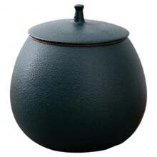 NUEVO Tarro deé de Gres Redondo Sellado, Caja deé de Cerámica, Tarro de Almacenamiento, Contenedor deé, Organizador deé, Tarros de Dulces, Tarros de Snacks - B - Ver 10