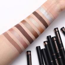 8色珠光高光眼影棒套装，珠光和哑光双色，防水防汗持久，金属光泽乳霜质地，易于涂抹，可用于眼影、高光、修容，适合日常、工作、派对、舞台妆容。 - 彩色 - 查看 12