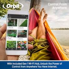 CYPNOrbit 21004 B-hyve Smart Hose Faucet Timer with Wi-Fi Hub Compatible with AlexaFashion - 227217591 - Ver 3