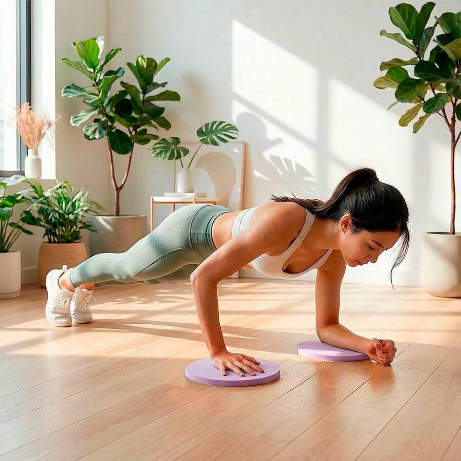 MUUK FITNESS Tapete de Yoga Foamy Antideslizante 150 x 59 cm | Esterilla Ligera de 8 mm con Correa de Transporte| Almohadilla para Rodillas y Codos | Material EVA Resistente, Ligero y Cómodo | Ideal para Ejercicio en Casa, Gimnasio, Parque, Viajes, Meditación y Estiramientos - Almohadilla Lila Pastel 1 Pieza - Ver 1