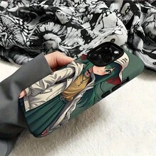 [Enviado desde México]Linda chica de cabello verde Nuestra funda de teléfono 2 en 1 desmontable diseñada para iPhone 16/15/14/13/12/11 Pro Max Plus combina una carcasa dura mate con patrones súper lindos y a la moda.Ideal para regalar a quienes aman el encanto. - Blanco - Ver 7