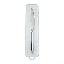 Premium Stainless Steel Slanted Steak Knife And Fork, Dessert Spoon, Cutlery Set For Hotel And Restaurant