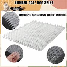Plastic Transparent Anti-Cat Spikes, Durable Plastic Suitable For Indoor/Outdoor Balcony Sofa To Prevent Cat Invasion, Anti-Cat Protection, Thorny Surface, Transparent Mat, Long-Lasting Durable, Sturdy Structure, Pet Barrier, Deterrent Spikes, Apartment Living - 2 Piece Pack - View 12