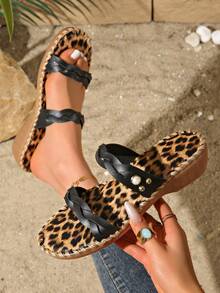 Leopard Print Black