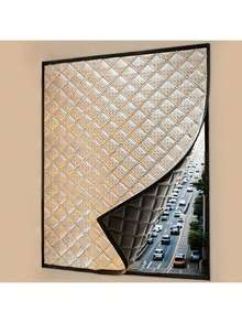 1片装防风保暖窗帘，冬季防风，卧室隔热膜，防寒密封窗膜，纱窗，遮光，窗户隔热套装