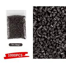 1000 件保险丝珠补充套装，黑白灰色系列，生日、毕业典礼、情人节、万圣节派对生日礼物，多色 2.6 毫米保险丝珠散装补充套装 - 拼豆豆 - 查看 18