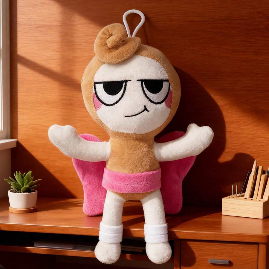 Dandy's World Dream Forest Series Plush Doll - Multi Character Theme Doll Family Photo, Christmas Window Display/Thanksgiving Souvenir, Plush Craftsmanship With Macaron Color, Stress Relief Companion Gift For Young People,Christmas Birthday Gift - Màu Hồng San hô - Xem 1
